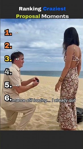 Ranking The Craziest Proposal Moments Ever 🤯💍