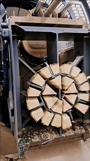 Best Innovation Firewood Splitter Machine: How to Cut Logs into 24 Pieces