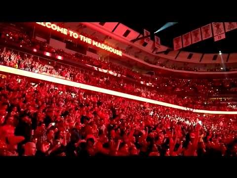 Intro Chicago Bulls NBA Playoffs 2012 Opening game v 76ers