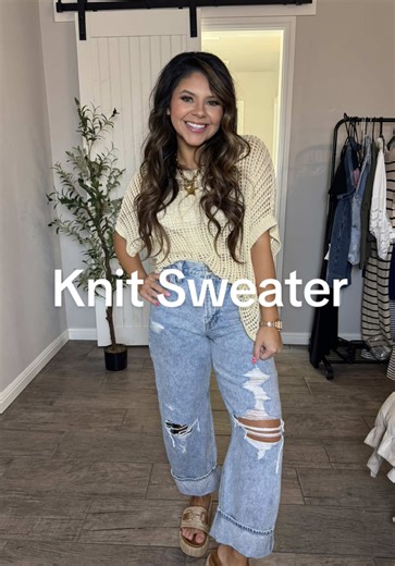 Adorable Knit Tops for Spring and Summer