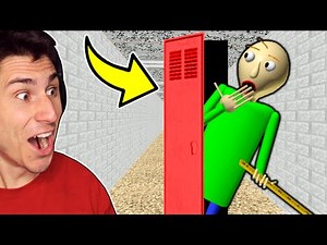 I Locked Baldi In a Locker FOREVER!