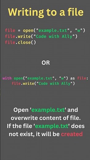 Python File Handling