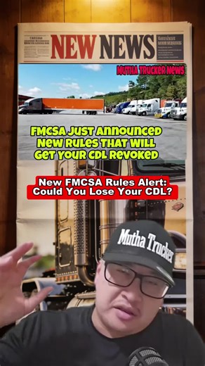 ⚠️ New FMCSA Rules Alert: Could You Lose Your CDL? 🚚💔 #CDL #TruckDriverNews #HealthUpdates #truckingnews