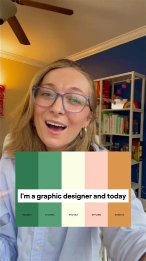 How to fix a color palette 🎨 ☘️ #colorpalette #graphicdesign #graphicdesigner #colors