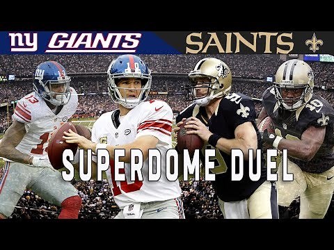 "The Superdome Duel" (Giants vs. Saints, 2015) | NFL Vault Highlights