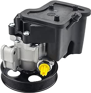 0034664101 Power Steering Pump Reservoir & Pulley for Mercedes-Benz CL203 W203 C230 C320 2003-2005 L4 1.8L V6 3.2L Replace 0034664001