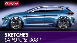 Vidéo : Peugeot 308 (2021) : les dessous de nos illustrations