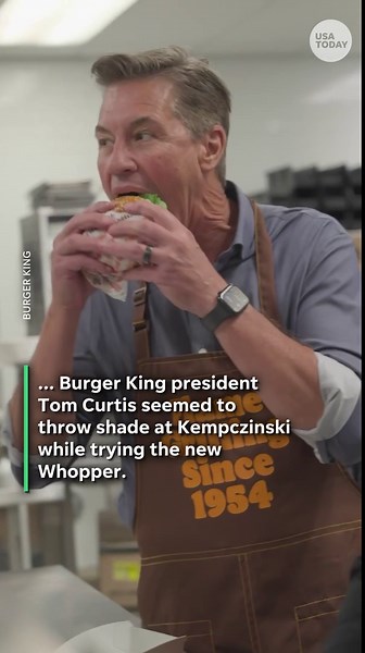 Burger King appears to shade viral McDonald's taste test