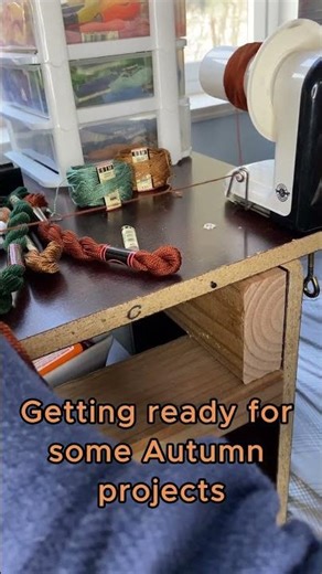 Winding thread for some Autumn themed projects