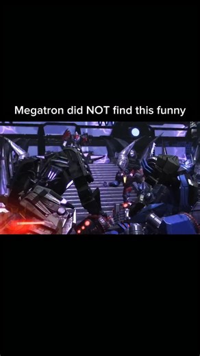 208K views · 21K reactions | Glad he didn’t overreact ‍ . #transformers #transformersmemes #meme #starscream #megatron #fallofcybertron | TransforVerse.eu | Facebook