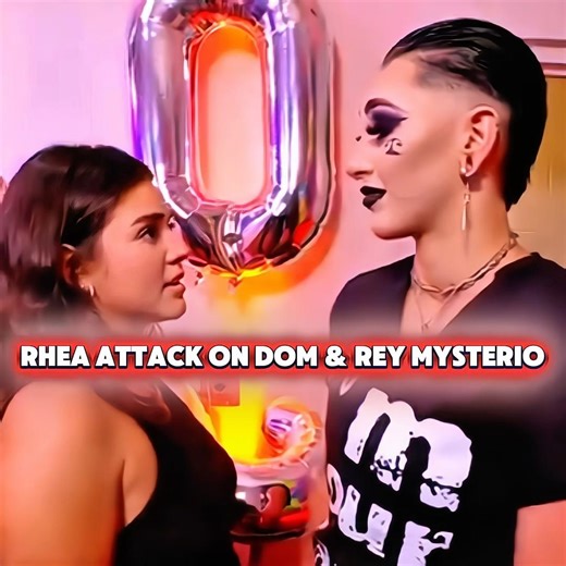 Rhea Beat Dom & His Father Rey Mysterio 💀🔥#edit #short