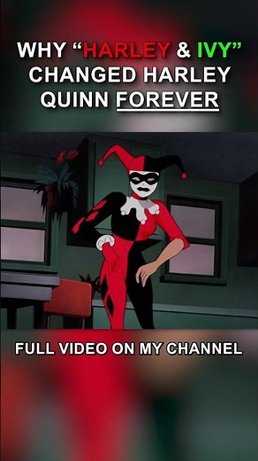 Why "Harley & Ivy" Changed Harley Quinn Forever #harleyquinn #poisonivy #harlivy