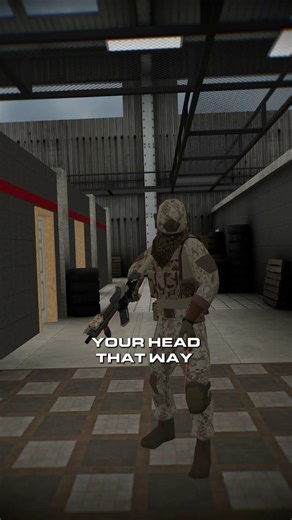 Leaning in Tactical Assault VR