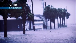 Chris Warren gives a behind the scenes look at Hurricane Michael and how powerful the storm was. Tune in tomorrow to see more of the most memorable weather moments of 2018. | The Weather Channel