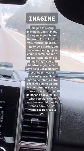 Imagine a Charming Encounter in the Library