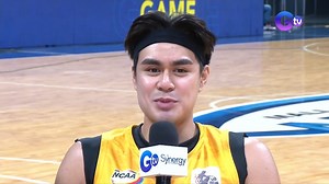 55K views · 719 reactions | Aside from praying for Coach Randy's speedy recovery, Clint Escamis also promised him to give his 100% for the Mapua Cardinals to win the championship of NCAA Season 99. #NCAASeason99 #GMASportsPH | GMA Sports PH | Facebook