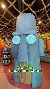NEW Spongebob Squarepants land opening! 🧽
