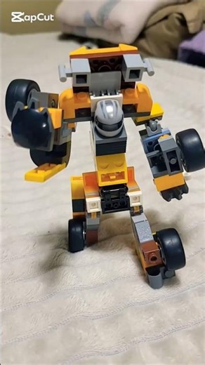 Lego Transformer Mech Sports Car Review!