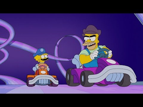 The Simpsons: Homer's Mario Kart Dream
