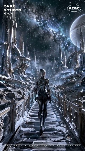 AI Alien Planet Cinematic | Sci-Fi Environment CG by 7AAI Studio