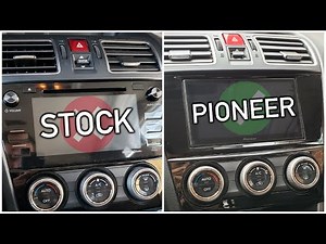 PIONEER HEAD UNIT INSTALL! | 2017 SUBARU FORESTER XT