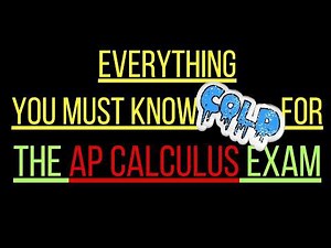 💥💥💥 Everything You MUST Know Cold AP Calculus AB Exam | ⚡Updated 2026