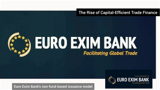 As global liquidity tightens and supply chains become more fragile, businesses are shifting from fund-based to capital-light trade finance instruments. Letters of Credit (LCs), Standby LCs (SBLCs), and Guarantees are proving essential—offering credit protection without locking up cash. Euro Exim Bank’s non-fund-based issuance model provides exporters and importers with fast, reliable access to these tools—supporting capital preservation while enabling risk mitigation. Here’s why non-fund-based s