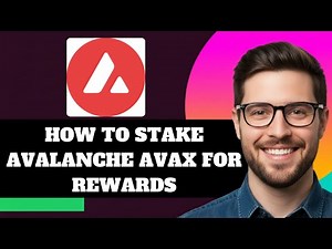 NEW! How to Stake Avalanche AVAX for Rewards in 2025!