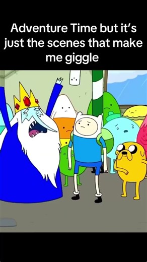 And for the lady, perhaps a polite chuckle? #adventuretime #cartoonnetwork