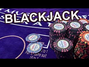 $18,000 Blackjack Session - Crazy Swings - NeverSplit10s