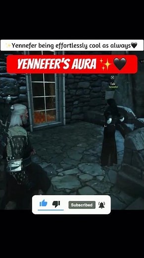 Yennefer Being Effortlessly Cool in Skellige ✨🖤 | The Witcher 3