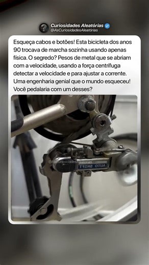 It switched automatically 🚲 #curiosities #mysteries