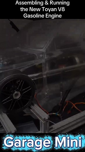 Part 2: Assembling & Running the New Toyan V8 Gasoline Engine #buildengine #diy #build #engine #enginekit #cars #v8 #v8engine #V8Power #carcare #garage #miniature | Garage Mini