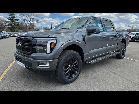 2024 Ford F150 Lariat 5.0L V8 in Carbonized Gray Full in-Depth look!!