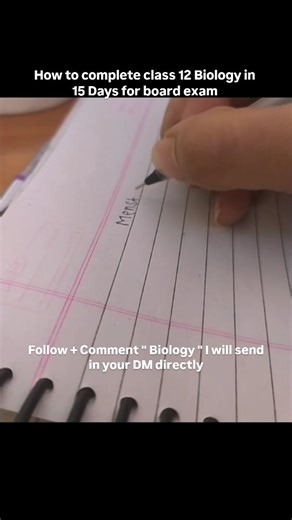 S. Gupta on Instagram: "15-Day Smart Study Plan Days 1–5: High-Weight & Easy Units These units give maximum marks with less effort. Day 1 Reproduction in Organisms Sexual Reproduction in Flowering Plants Focus: diagrams, definitions, stages Day 2 Human Reproduction Reproductive Health Practice labeled diagrams (VERY IMPORTANT) Day 3 Principles of Inheritance & Variation Mendel crosses, pedigree charts, numericals Day 4 Molecular Basis of Inheritance DNA replication, transcription, translation (f