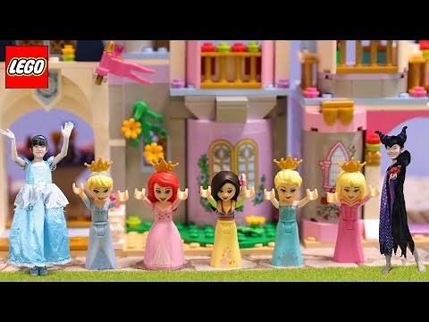 プリンセスたちのお城が合体できる！？LEGO Disney シンデレラのお城
