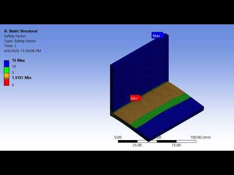 Pressure Load vs Force Load on L-Bracket Explained