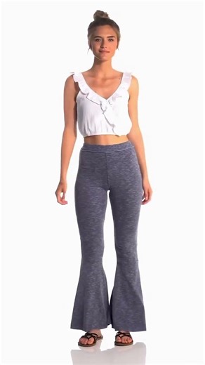 Claire Gerhardstein again wearing a Crop Top and Superflare Pants