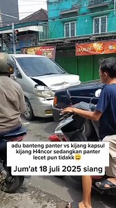 Kijang kapsul law4n arah hingga tab'r4k mobil panther ,namun kijang kapsul yg anc'or🥀 #supirbus #supirtruck #supirbus #fyp | Saut Dapot Siringoringo