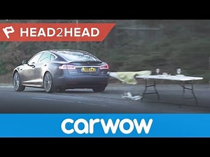 Tesla Model S P100D acceleration: 1/4 mile, 0-60mph and launch ferocity | Head2Head