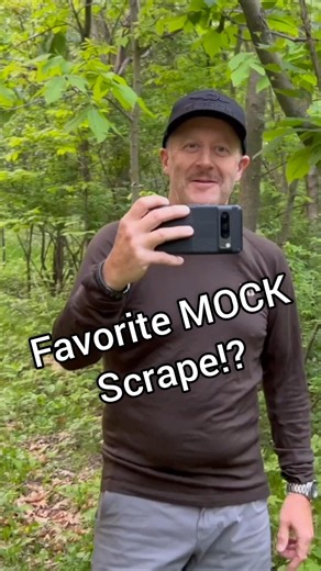 Which Mock Scrape To Install #mockscrape #deerhunting