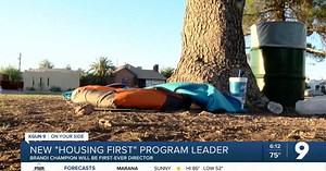 New leader for 'Housing First' program to help end homelessness