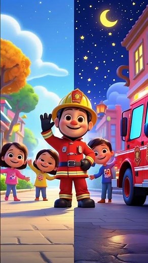 Go Go Fire Truck 🚒 | Firefighter Song for Kids | Rescue Heroes Cartoon