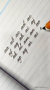 Practice for Beginners aa to az #lettering #fyp #viral #trending #instagram | AB Writing Instructor