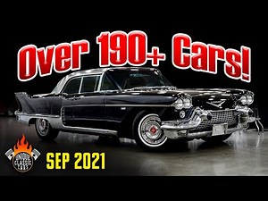 190+ Classic Cars FOR SALE! Showroom Walkthrough | Unique Classic Cars, September 2021