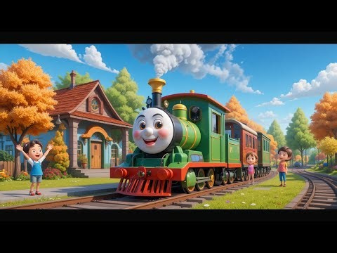 Color Train Song 🚂 | Learn Colors with Fun Cartoon Coaches