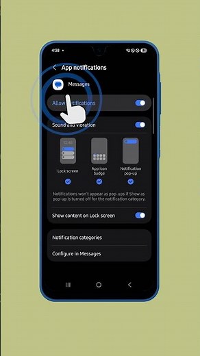 How to Mute Text Message Alerts on Galaxy A17 5G #galaxya175g