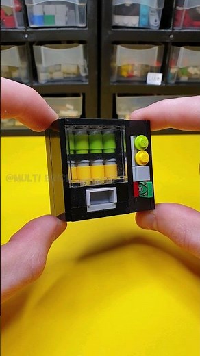 LEGO tutorial soda machine #lego #tutorial #shorts #multibrick