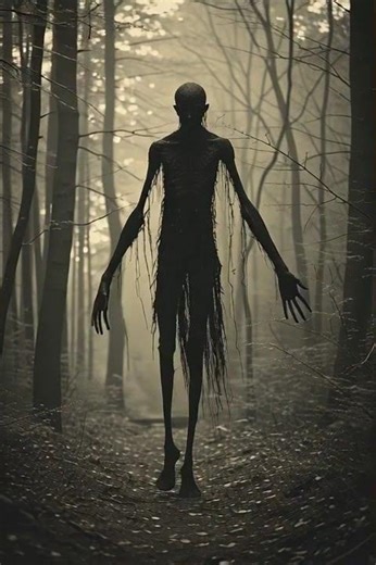 walking through a forest