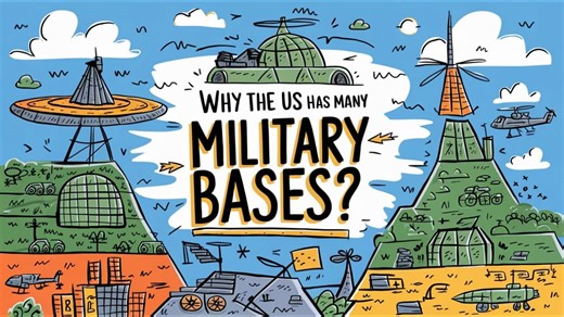 Why the United States has the most military bases in the world